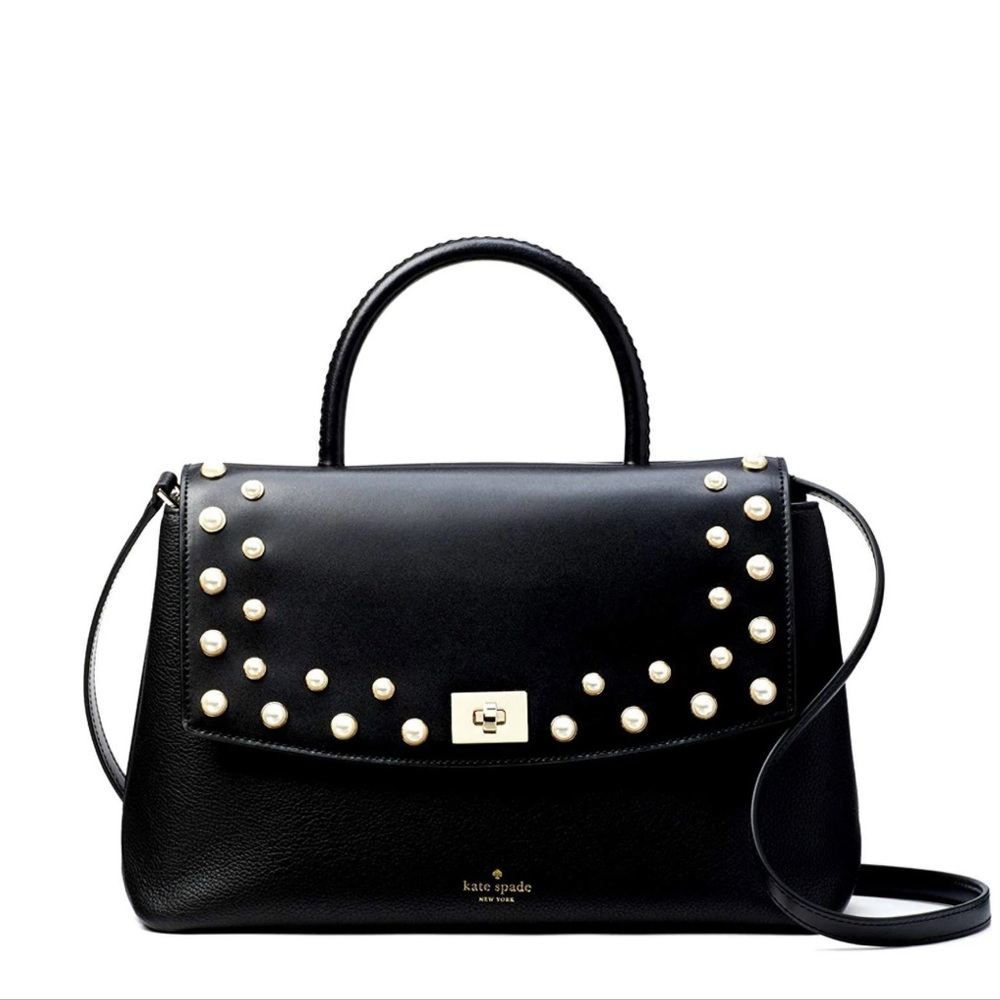 NWT Kate Spade New York Serrano Place Pearl Dorina Satchel Set